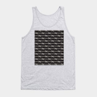 Barbed wire black Tank Top